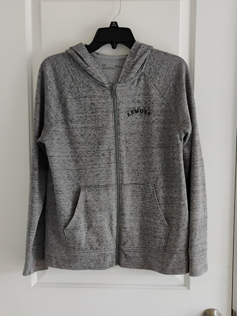 Under Armour Gray Full Zip Hoodie Size M